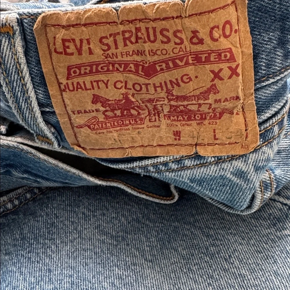 Levi’s 501xx Vintage Jeans 42x32  Made In Mexico Button Fly